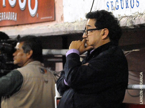 Miguel Arroyo, de visita por Aguas