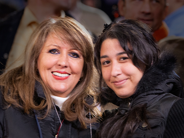 Lucero Dom�nguez e hija