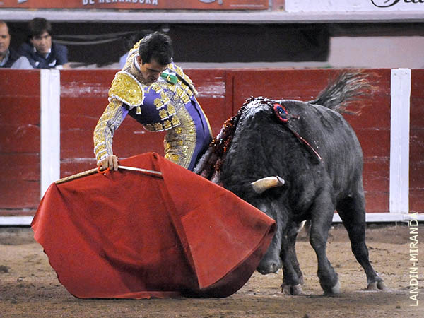 Muletazos recios, con temple