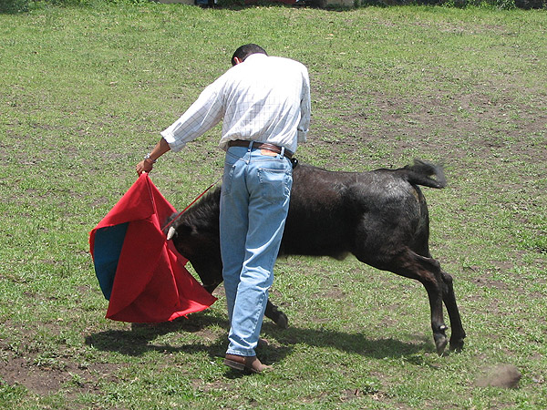 El expresidente Urosa, en la tienta