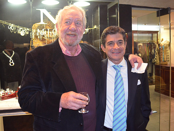 Chacho V�zquez, feliz de la vida