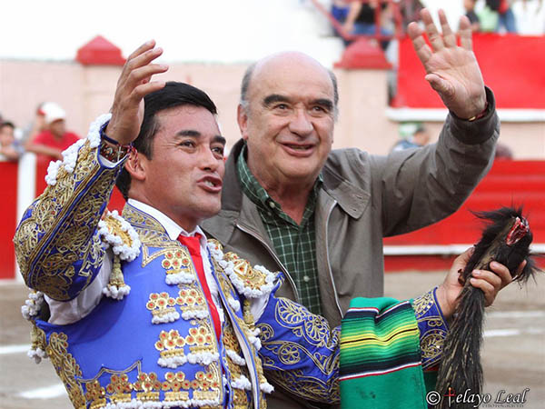 Rafa en la vuelta con Carlos Orozco