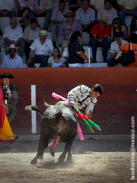 Alcanzado en banderillas
