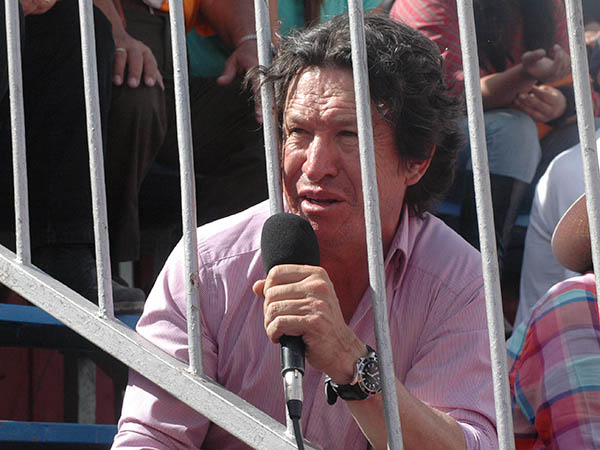 El ganadero Crist�bal Rold�n