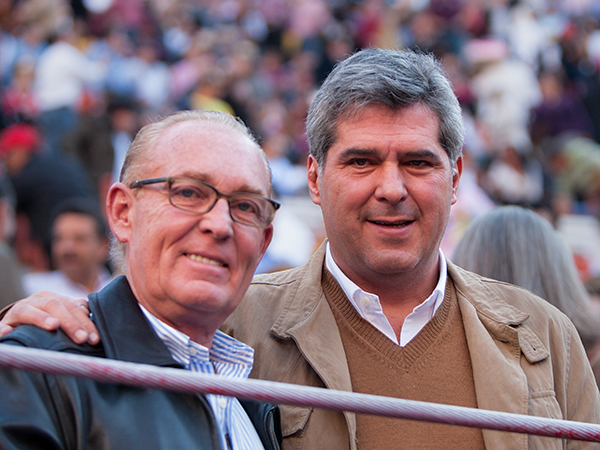 Disfrutando la corrida