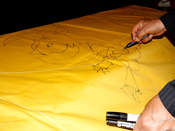 Los trazos del maestro