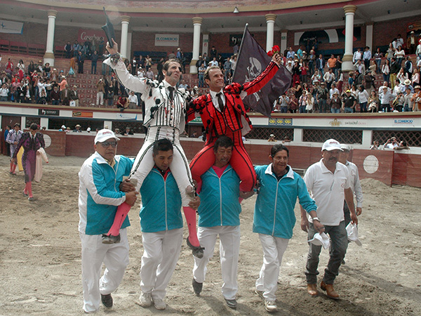 Dos guerreros de la tauromaquia