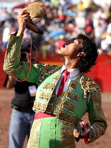 Disfrutando el triunfo