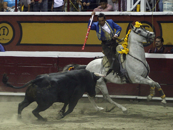 Fraga disfrutando la tarde