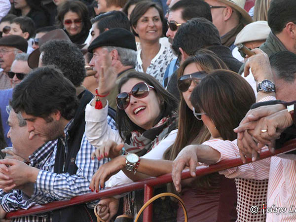 Las bellas en las barreras