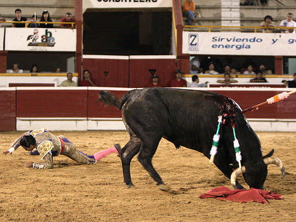 El toro se fue con la muleta