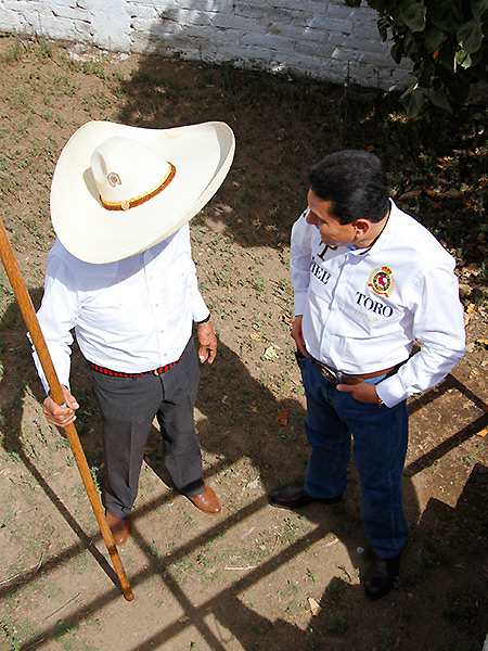 Con Juan Pablo Corona