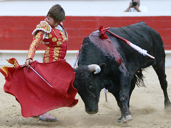 Corriendo la mano suave