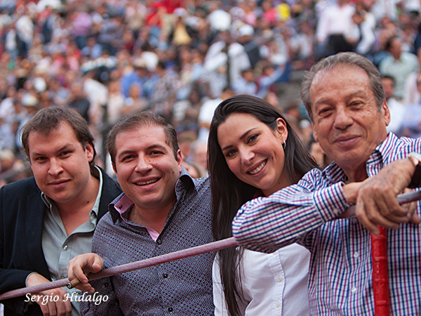 Una familia muy taurina