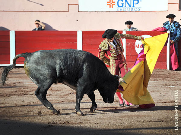 Hizo el mejor quite de la tarde
