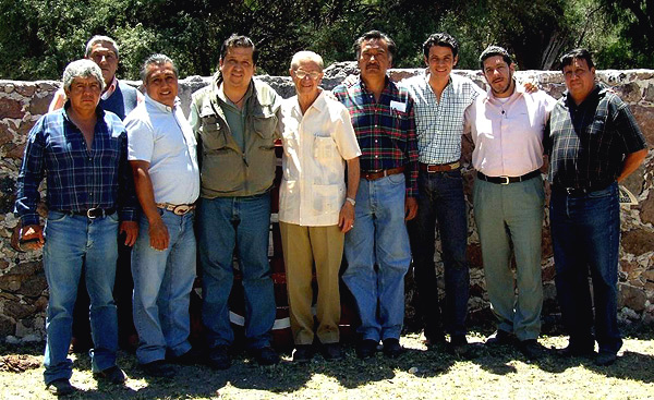 El comit� con Chafik y Mart�nez