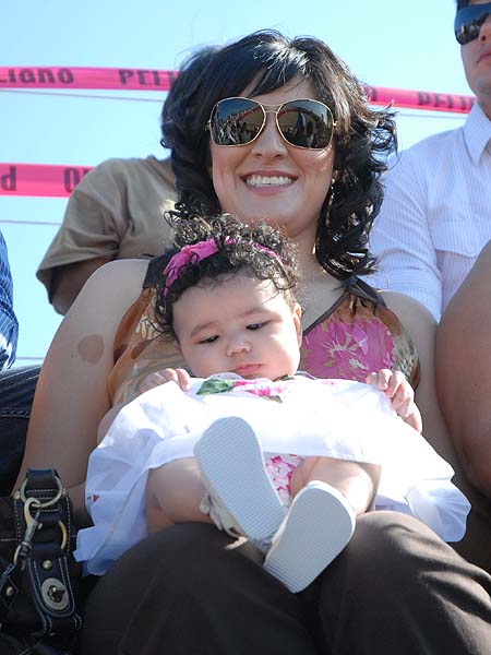 Desde peque�a, en los toros