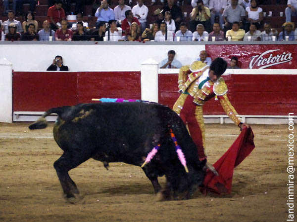 Probando el izquierdo