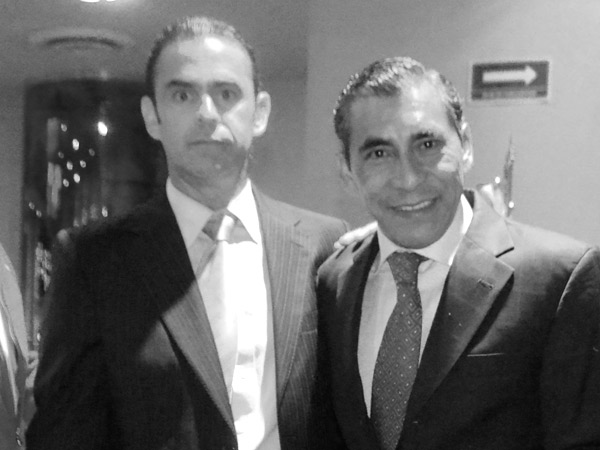 Con Alejandro del Olivar