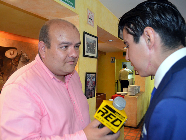 Edgar Mendoza, en acci�n