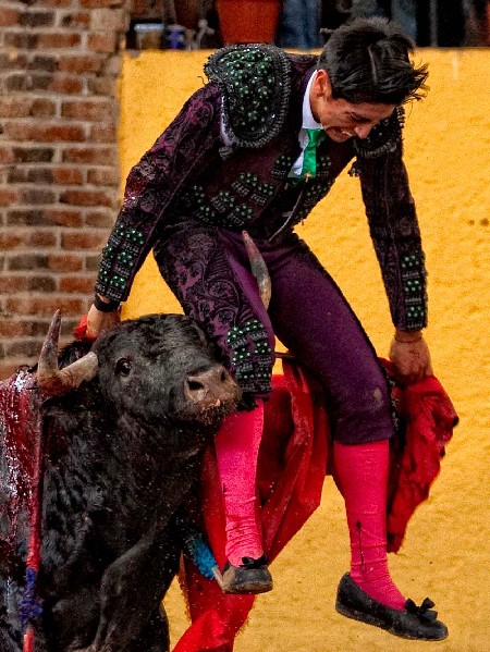 Pas� un instante de susto