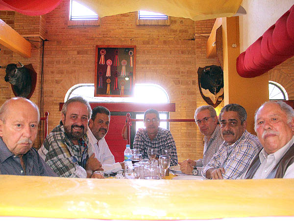 Los Rivera, disfrutando el festejo