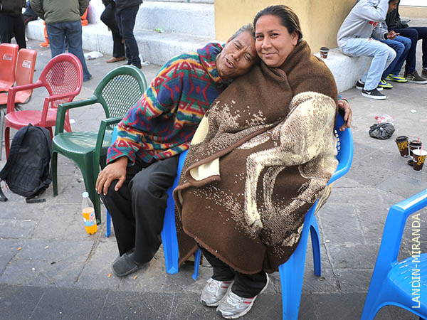 As� ni se siente la desvelada