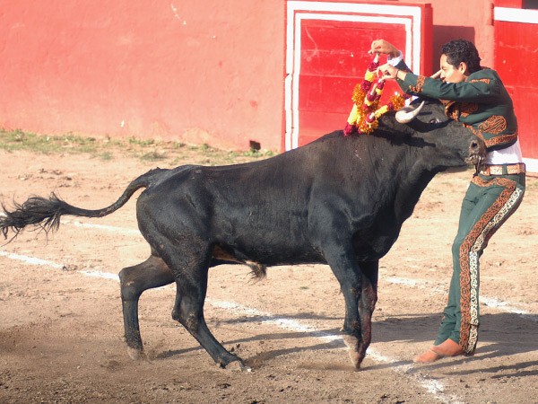 Literalmente, en el balc�n
