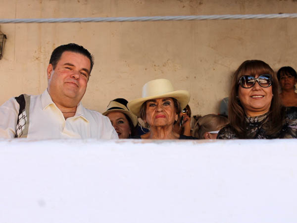 Rafa, Carola y Cecilia