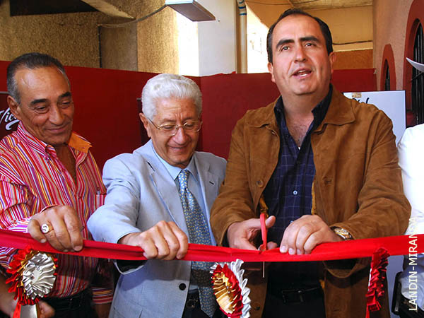 Inauguraci�n sala de prensa en AGS