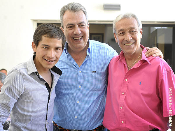 Clemente y Kemel con el torero