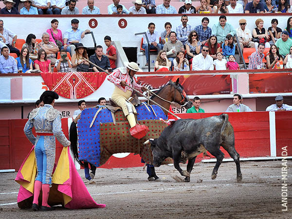 Isabel, en la suerte de varas