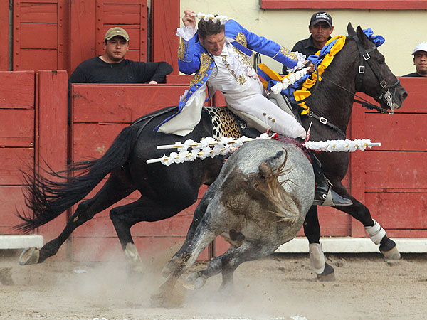 Dejando la banderilla