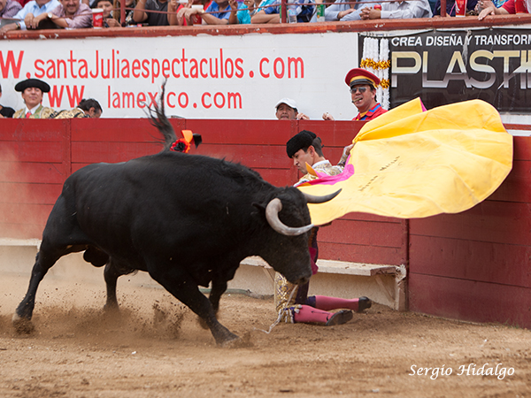 Saludando al primero