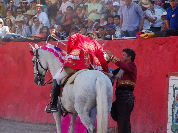 El brindis a su padre y a su t�o