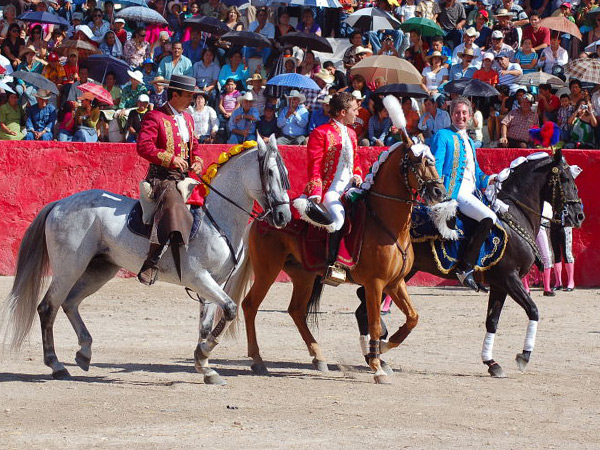 Dos generaciones de caballistas