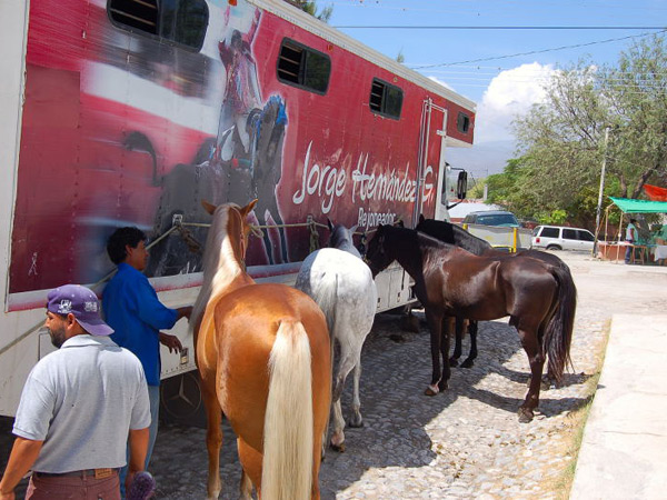 Una parte de la cuadra