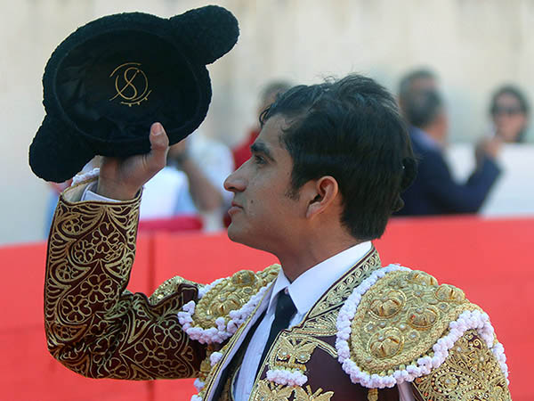 Ovaci�n tras la lidia del quinto