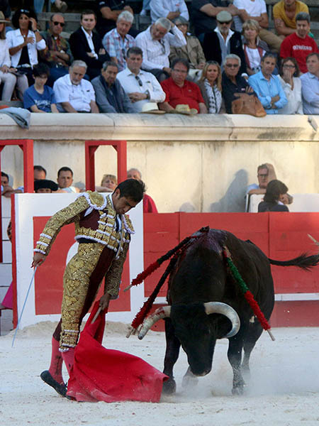 Por encima de su oponente