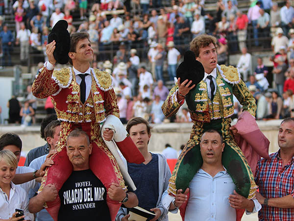 Compartieron la salida en volandas