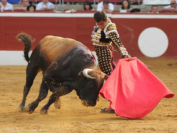 Probando el lado zurdo