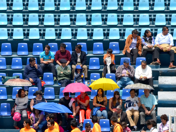 La afici�n se dio cita