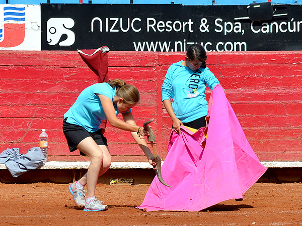 Entrenando en La M�xico