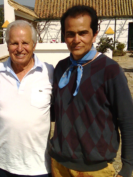 Con una leyenda viva