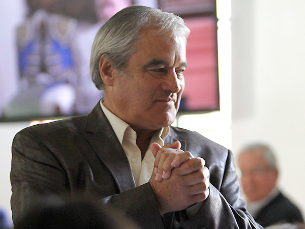 Adolfo Guzm�n, emocionado