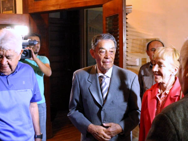 Alberto y su esposa Gloria