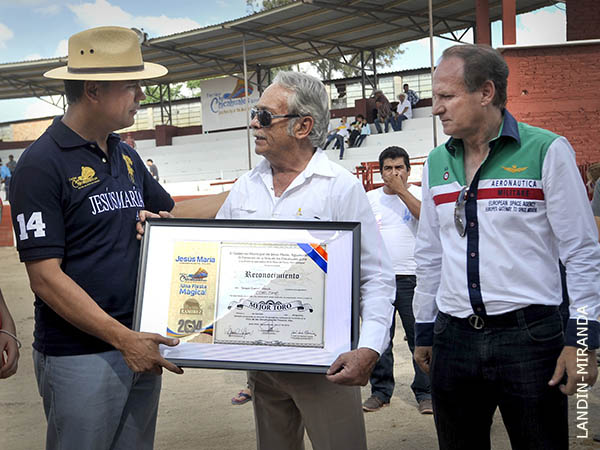 El alcalde, Lomel�n y el Dr. Mu�oz