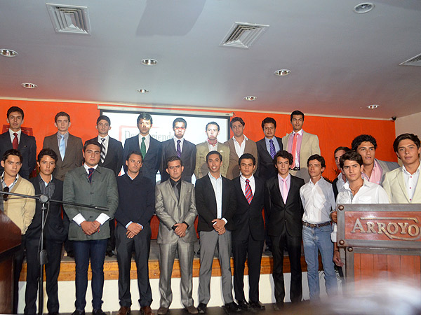 Los novilleros presentes