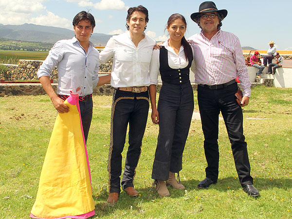 Protagonistas de la tienta