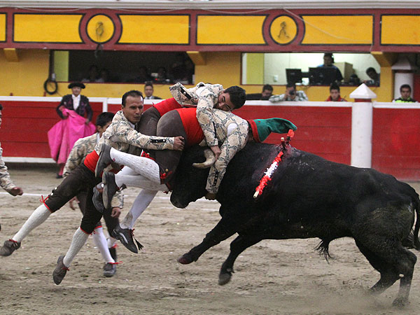 Los forcados de Teziutl�n